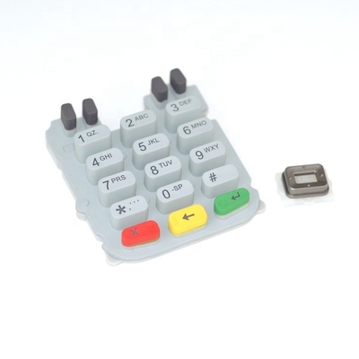 Verifone-এর জন্য সিলিকন রাবার POS মেশিন কীবোর্ড
