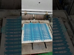 সিলিকন শিশুর খাওয়ানোর চামচ কাস্টম প্যাকেজিং বিকল্প রঙ এবং লোগো সহ