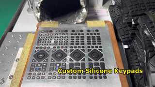 কাস্টম সিলিকন রাবার কীপ্যাড টেকসই এবং বহুমুখী